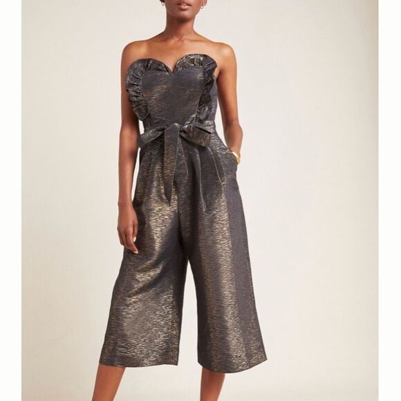 Anthropologie Corey Lynn Calter Sweetheart Jumpsui - Picture 1 of 5